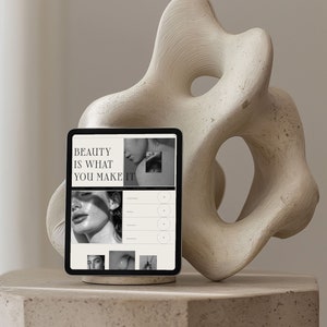Skincare Salon Squarespace 7.1 Template: Minimalist Website Design image 9