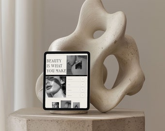 Skincare Salon Website Template: Minimalist Squarespace 7.1 Design