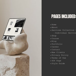 Skincare Salon Squarespace 7.1 Template: Minimalist Website Design image 6