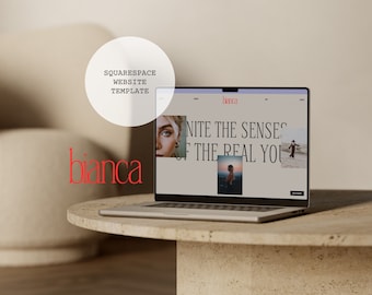 Bianca Squarespace 7.1 Template: Salon & Beauty Website Design