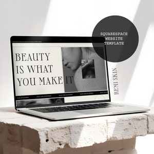 Skincare Salon Squarespace 7.1 Template: Minimalist Website Design image 10