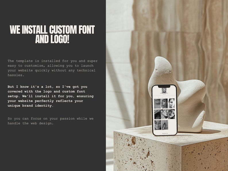 Skincare Salon Squarespace 7.1 Template: Minimalist Website Design image 5
