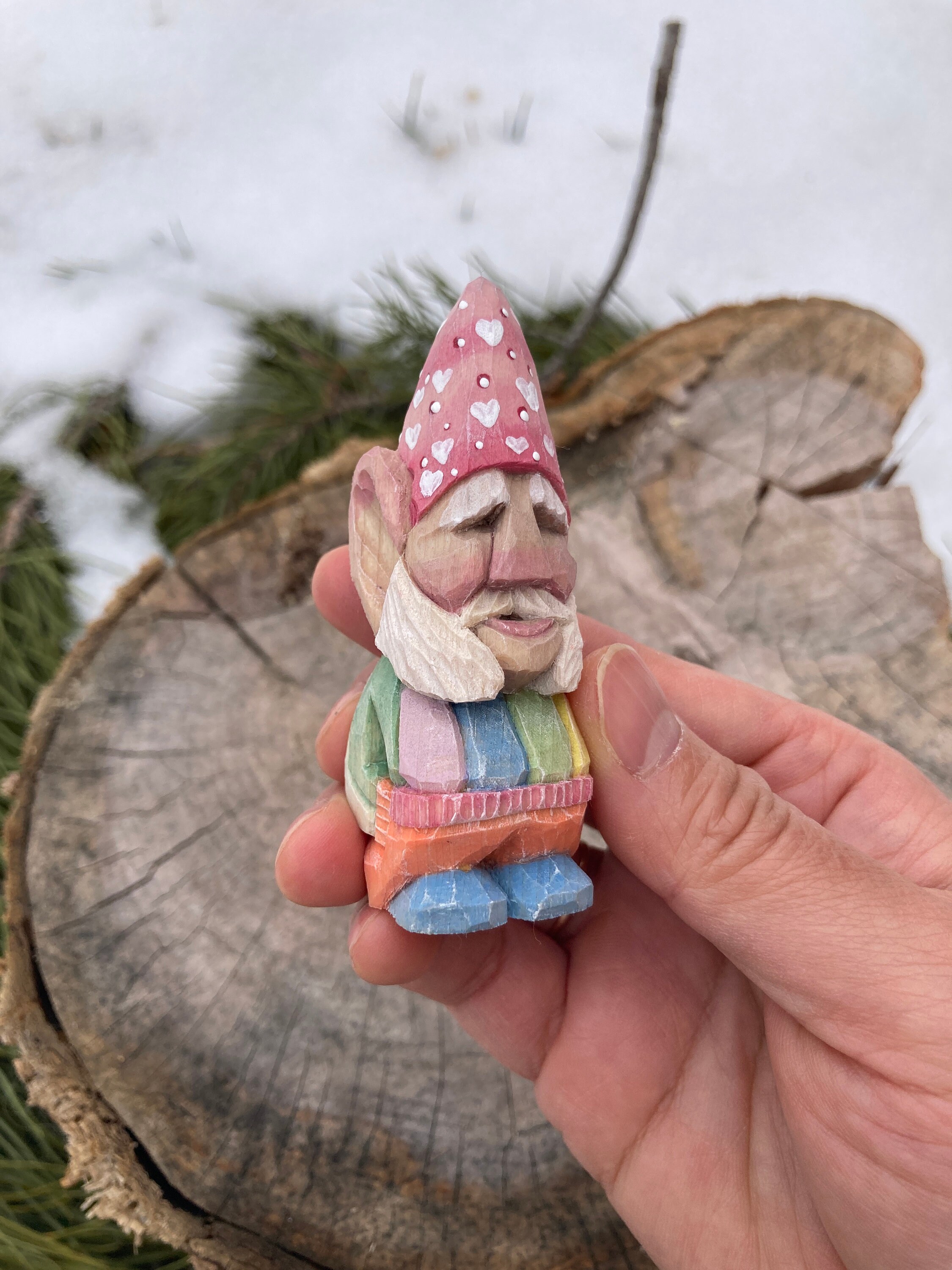 2 Sets Christmas Gnome Beard Gnome Making Supplies DIY Gnome Beards Dwarf  Beard Gnome Making Kit Wooden Nose Balls Gnome Noses for Crafting Craft Fur