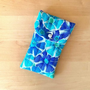 Etui téléphone tissu exotique cadeau Fête des Mères fait main artisanal housse pochette smartphone bandoulière cordon femme  anniversaire