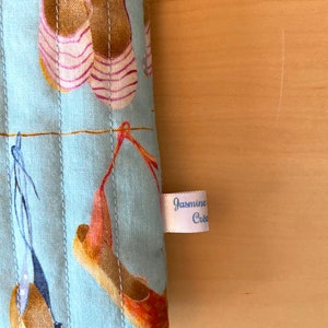 Etui téléphone iPhone Samsung tissu plage vacances housse pochette smartphone cordon bandoulière cadeau femme Fête des Mères anniversaire image 7