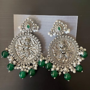 Ethnic Indian Earrings | Navratri Garba Jewelry | Bridal & Occasion Wear