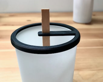 Wooden Wick Holder. Custom Made Sizes.