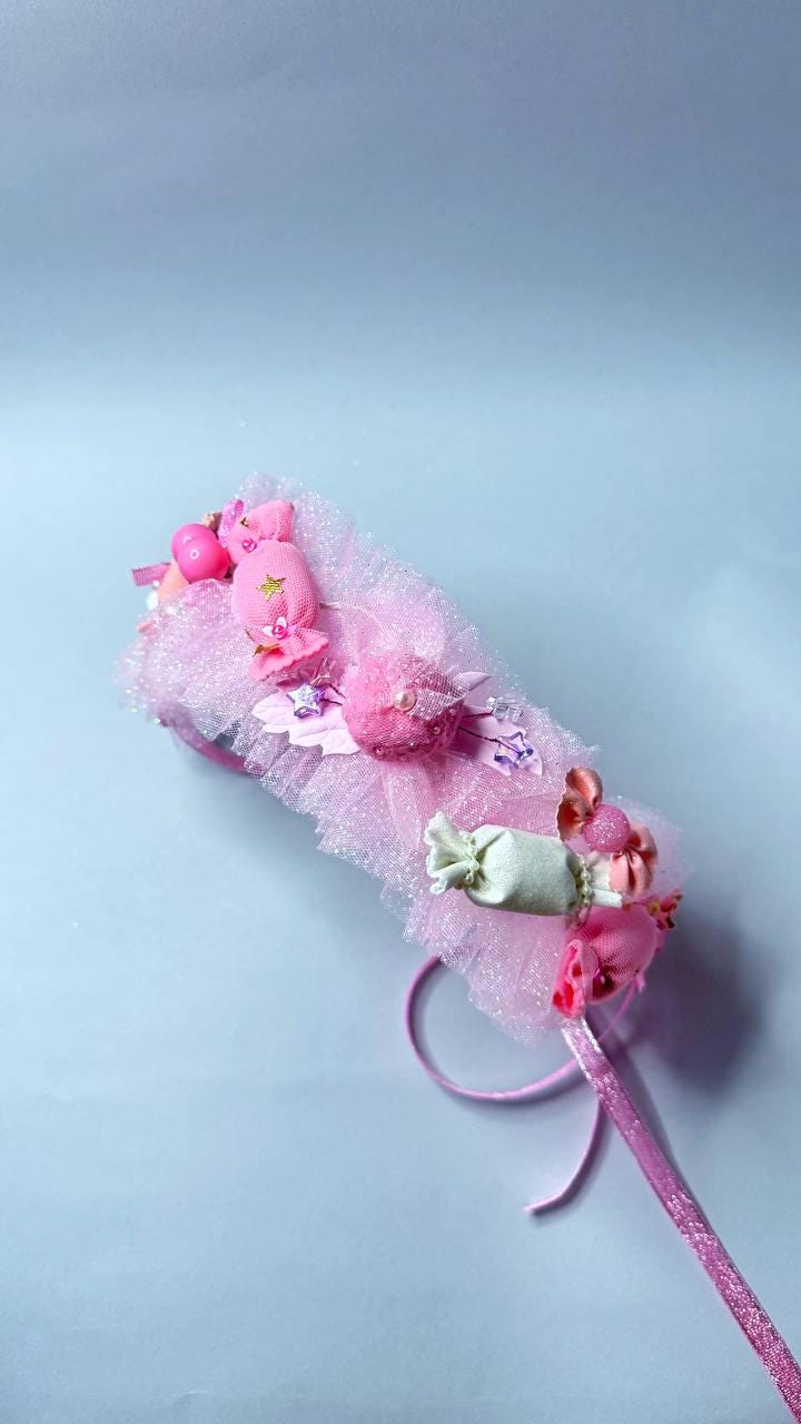 Candy cane headband