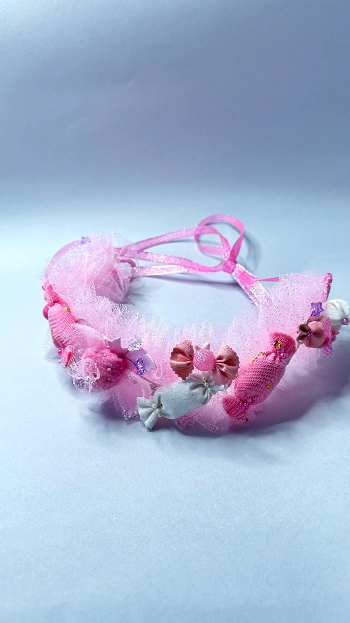 Candy cane headband