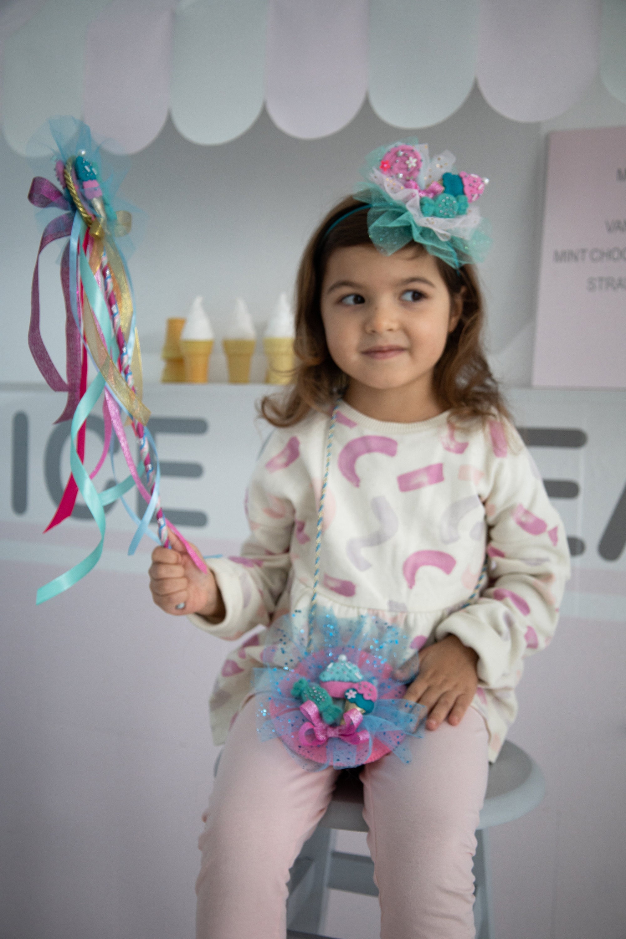 Candy Headband Baby, Candyland Costume, Candy Queen Costume, Felted ...