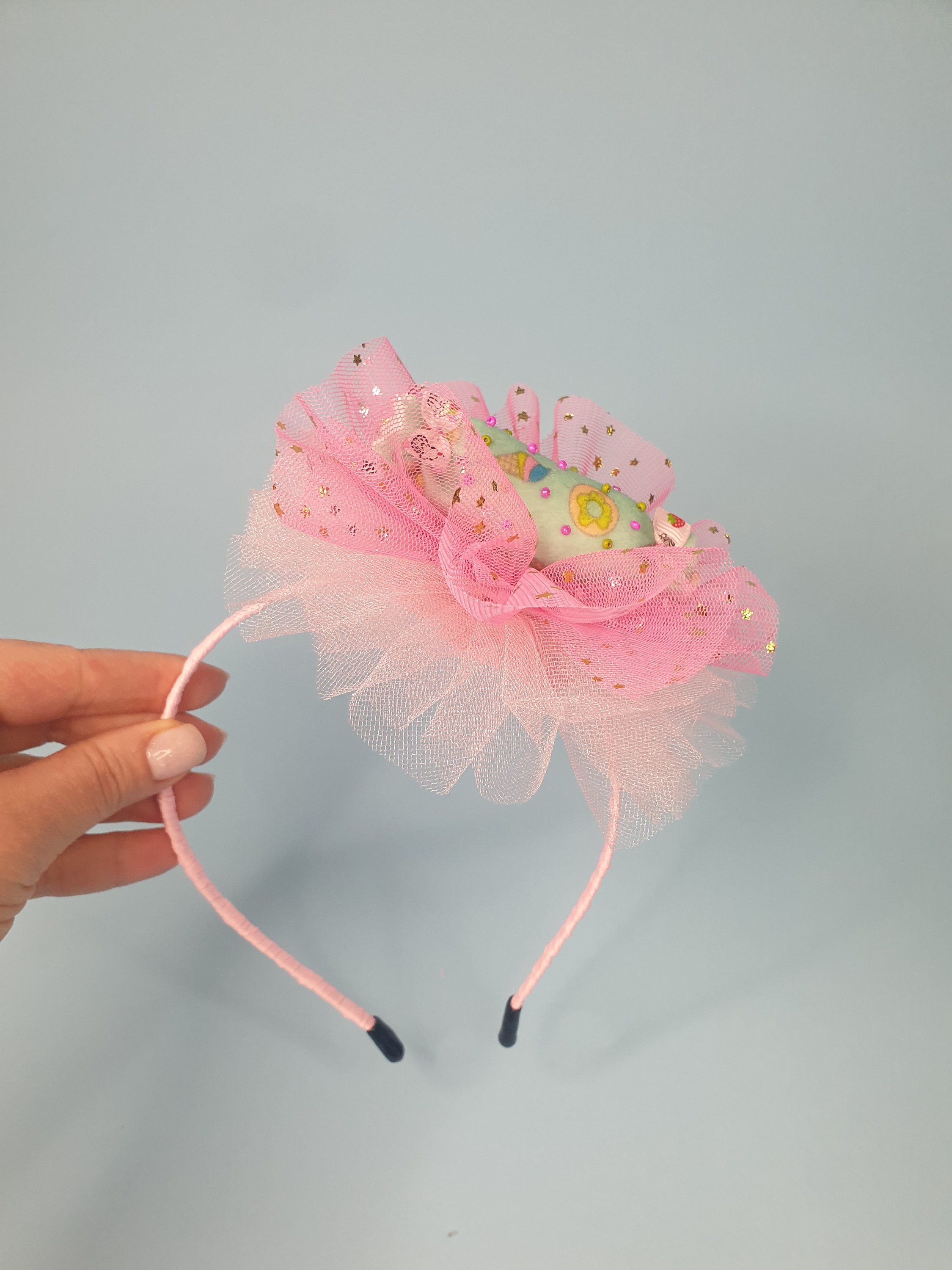 Candy Headband with candy and tulle