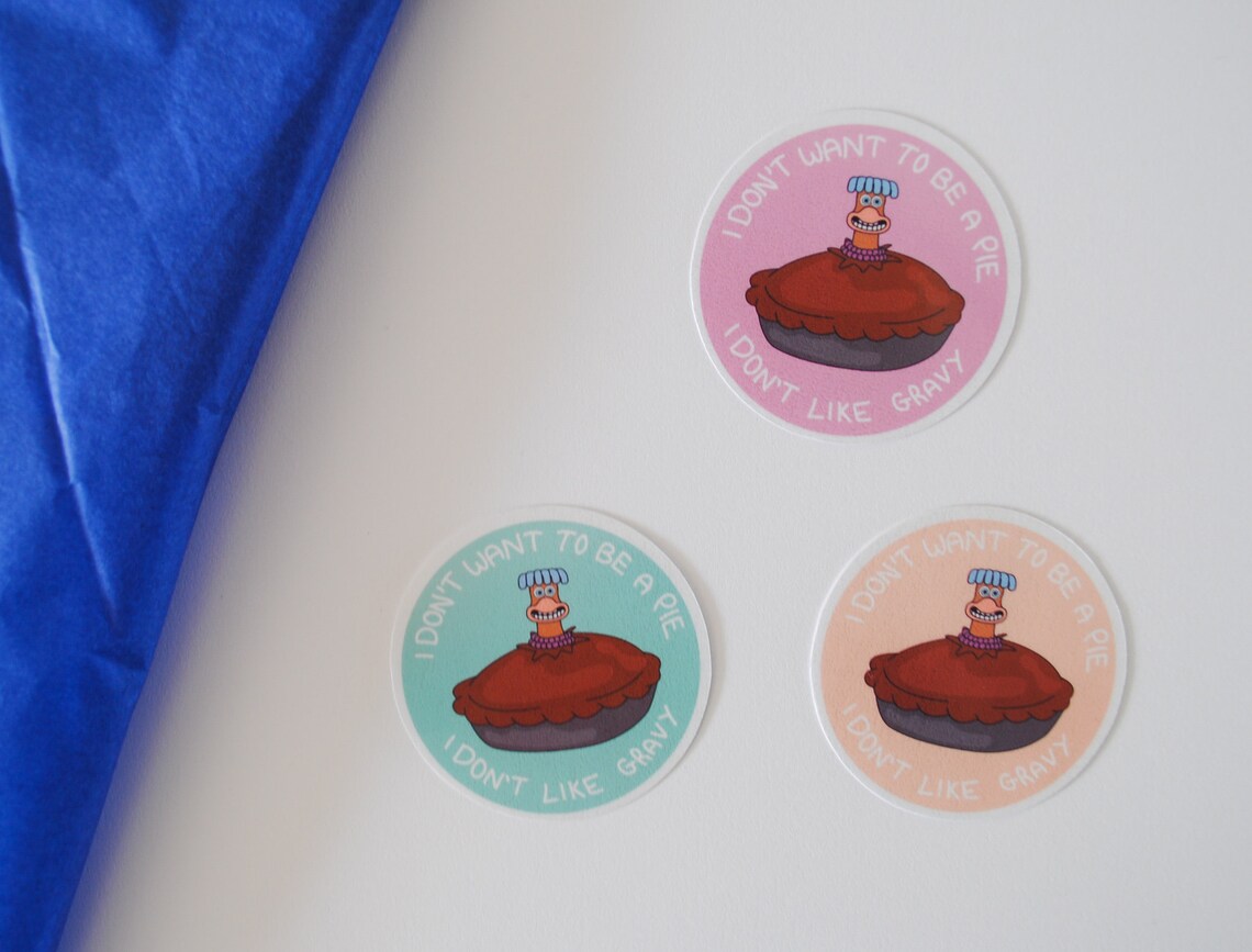 Chicken Run Stickers Character Quote Babs Etsy