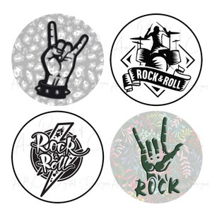 Téléchargement de papier cartonné Rock N Roll, image de stock de cartes pour les Freshies, papier cartonné numérique, papier cartonné Freshie, images de montagnes russes de voiture