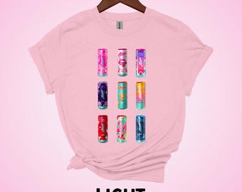 Alani Energy Drink Graphic T-Shirts, Alani Addict, Alani Cans, Girl Gift