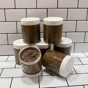 B7 Whipped Coffee Scrub and Wash - Sugar Scrub, Coffee Scrub, Whipped Scrub
