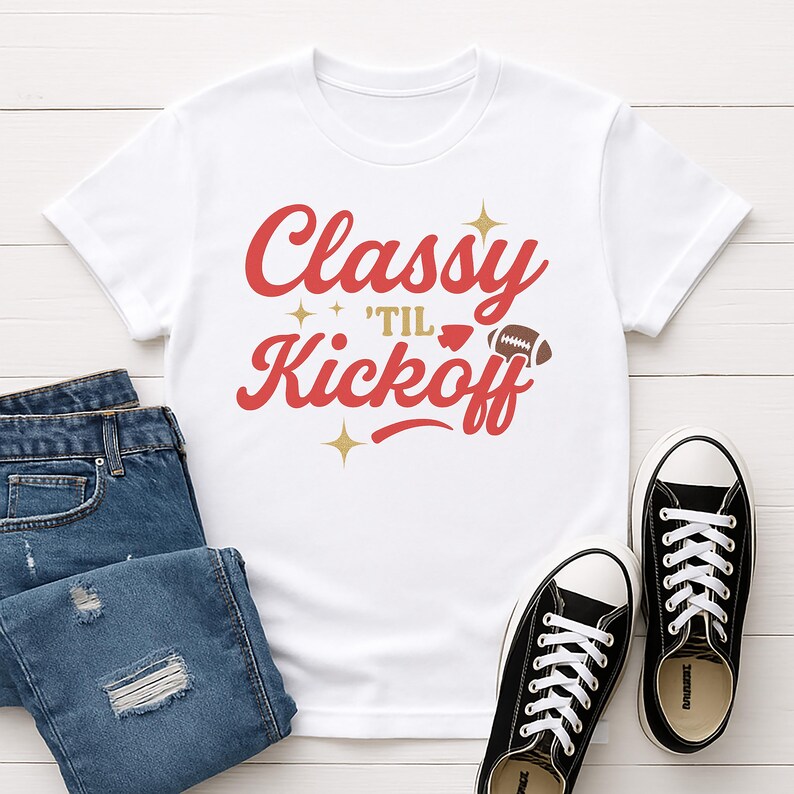 The Purple Classy Kickoff Tee main image 1
