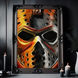 Jason Voorhees Art Print - 8in x 10in