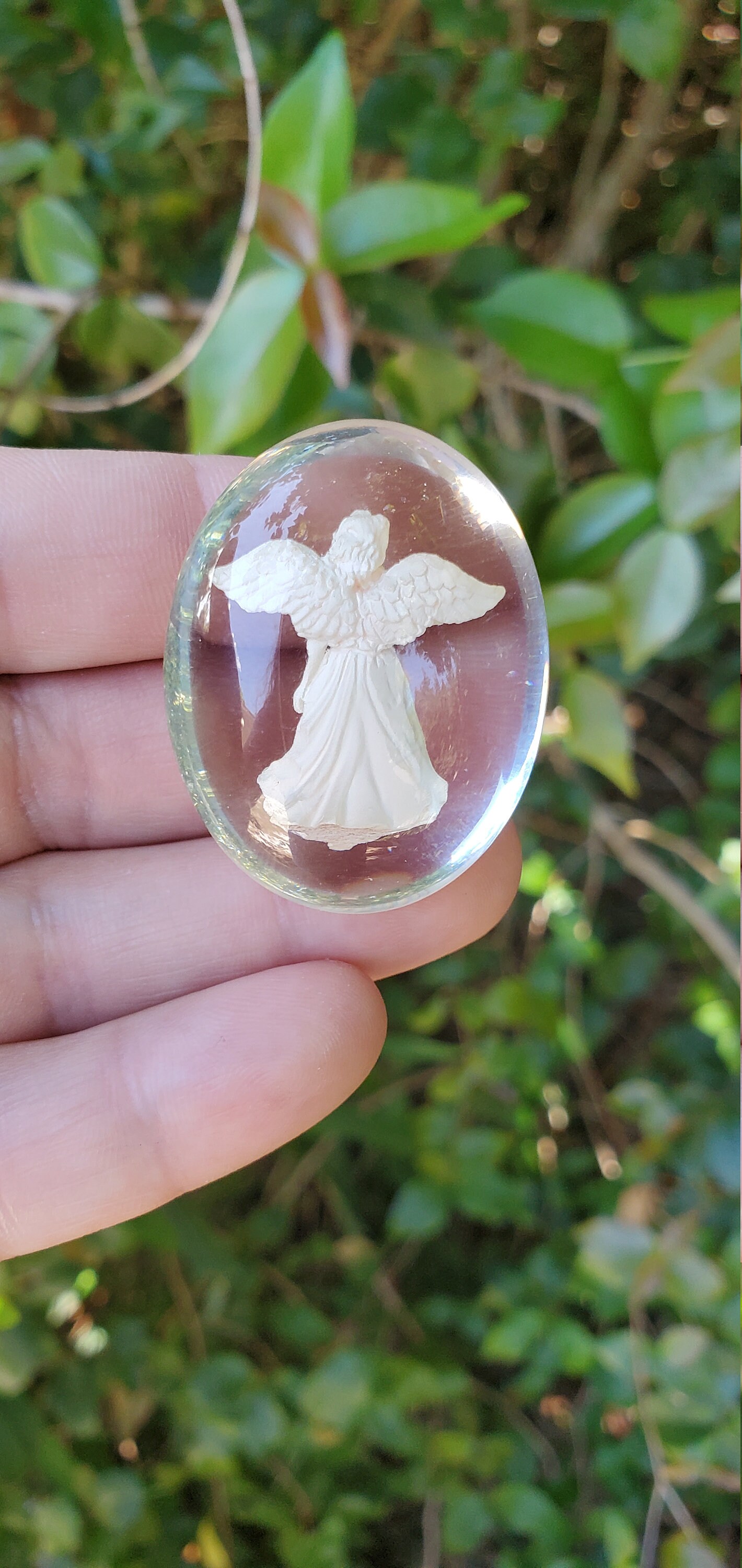 Angel of Healing Pocket Stone Worry Stone Angel Products Etsy