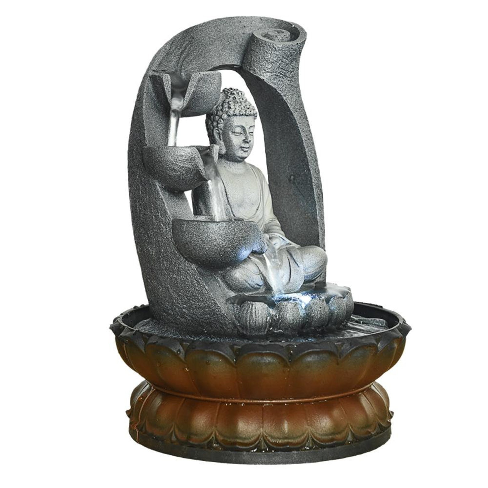Buddha Tabletop Water Fountain for Home&Office Decor Etsy