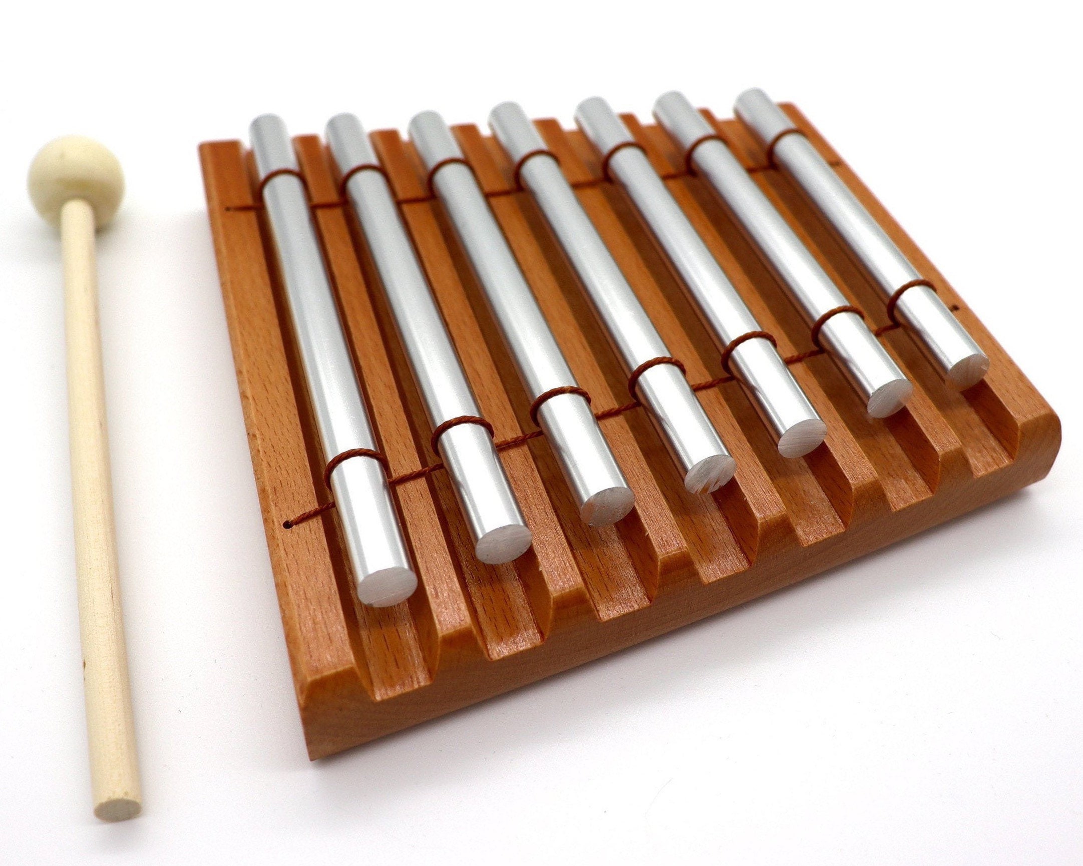 Campanadas de madera para la curación de sonido Campanadas | Etsy