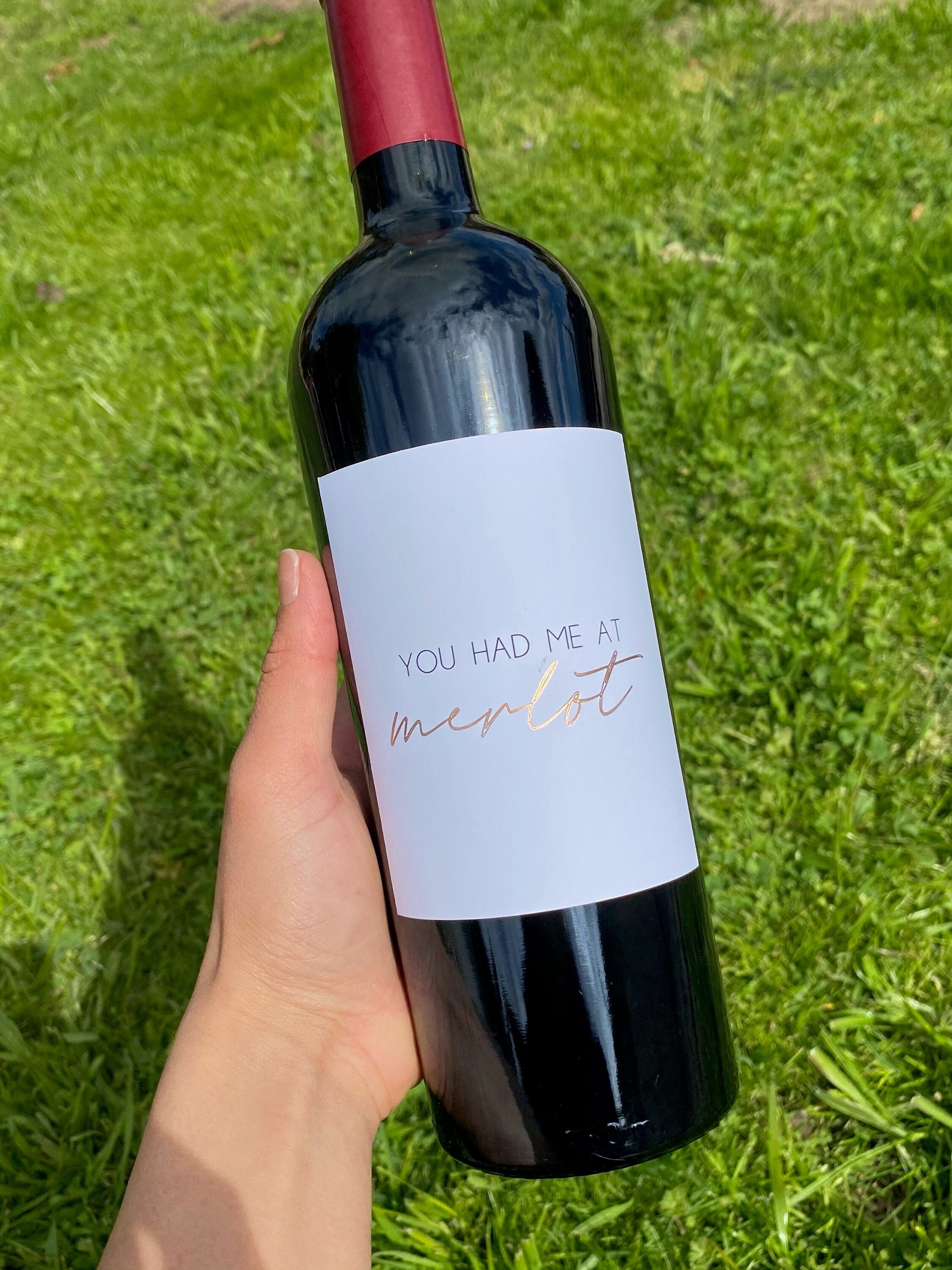 Funny Wine Labels Pun Labels Fun Wine Labels for Gifts Etsy