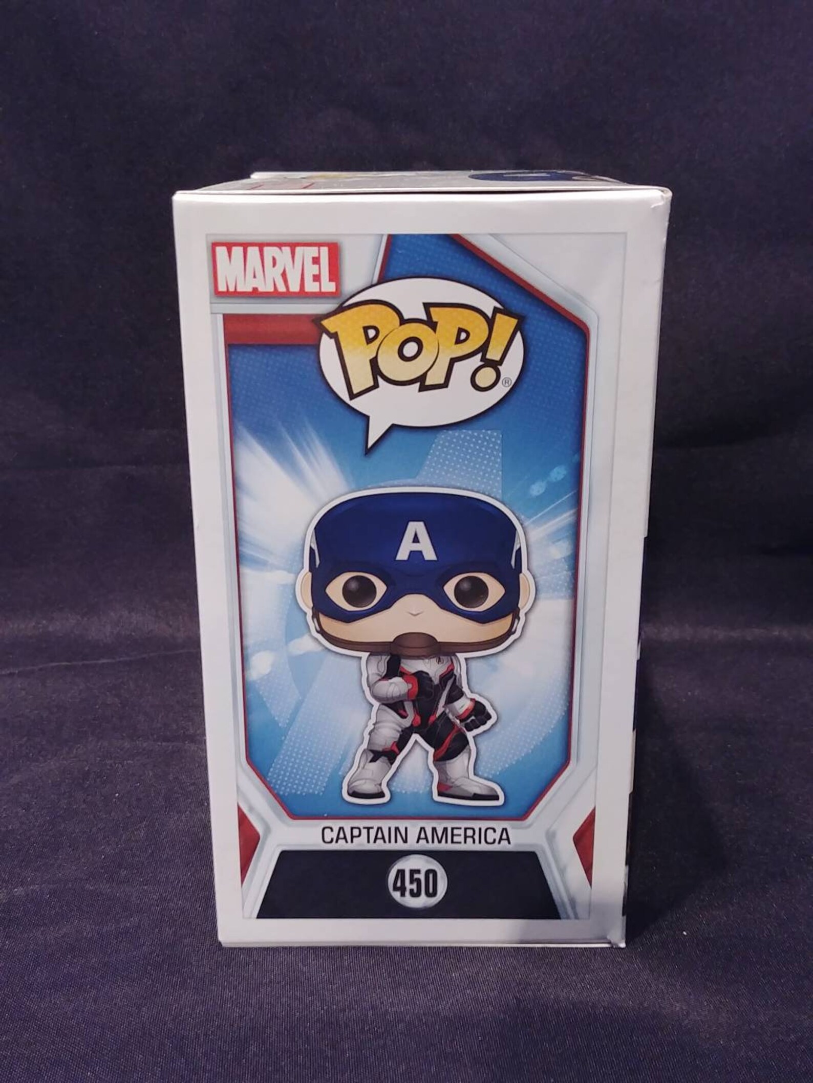 Funko Pop Vaulted Captain America GITD FYE Exclusive 450 | Etsy