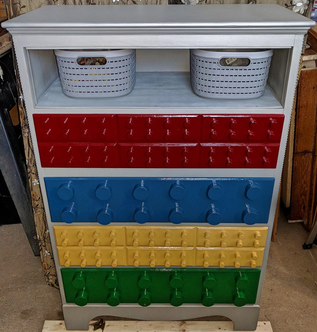 Creative Lego Dresser for Kids