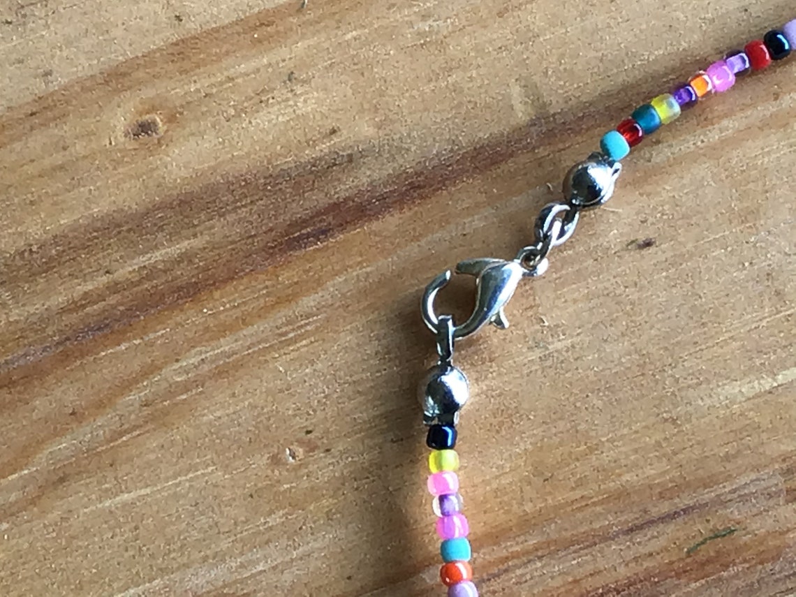 Beaded Choker Beaded Necklace Trendy Vsco Handmade Etsy