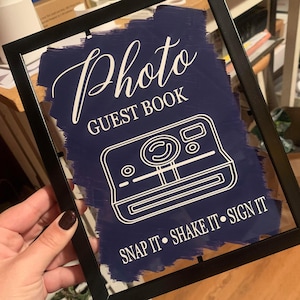 Livre d&#39;or photo SVG
