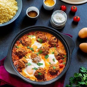 Egg kefta tagine