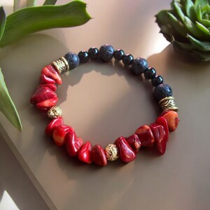 Lilith Coral Bracelet