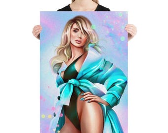 Benutzerdefinierte Foto Poster Druck, personalisierte Wandkunst