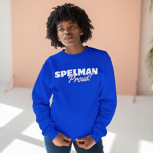Spelman Unisex Premium Crewneck Sweatshirt, HBCU Shirt, Gift for HBCU Student, College Sweatshirt,