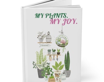 Houseplant Journal: Plant Mom Lined Notebook