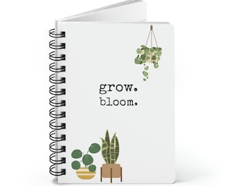 Plant Lady Journal, Cuaderno de plantas, Cuaderno de plantas de interior, Plant Lady, Crazy Plant Lady, Diario de plantas, Libro de jardinería