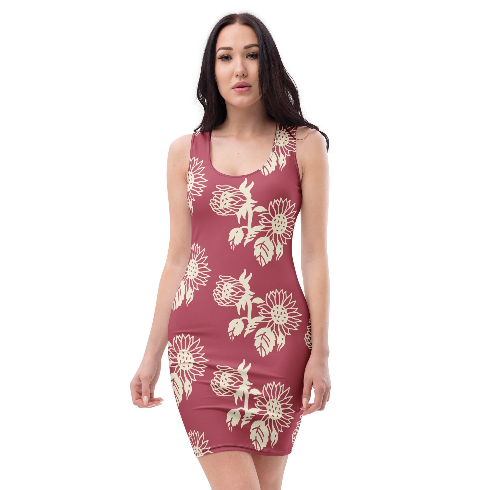 Mauve Bodycon Dress - Etsy