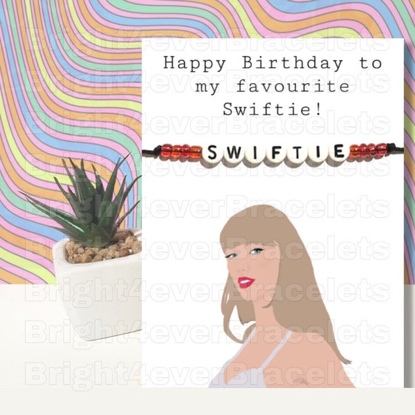 Swiftie Happy Birthday Inspired Bracelet