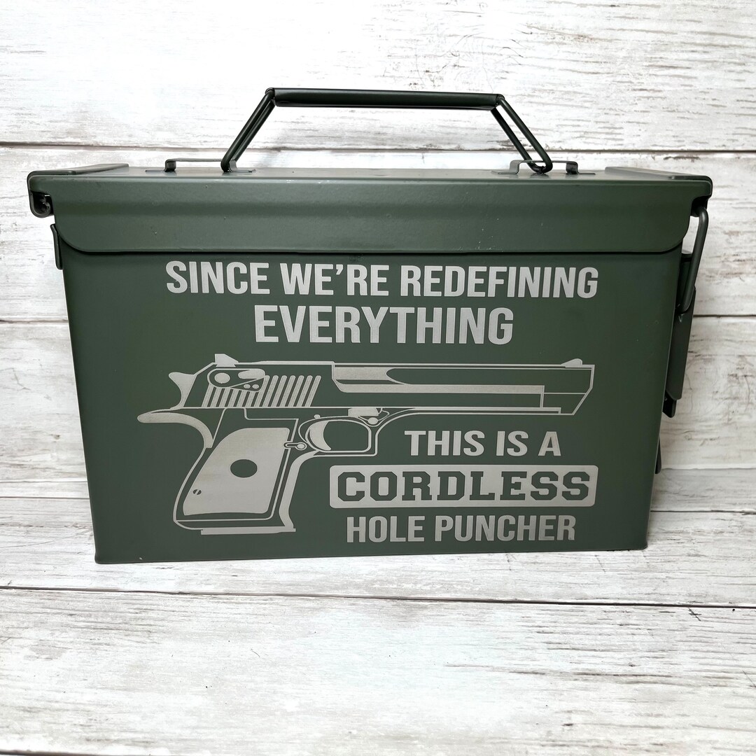 Personalized Ammo Box Groomsmen Gifts Father's Day Etsy