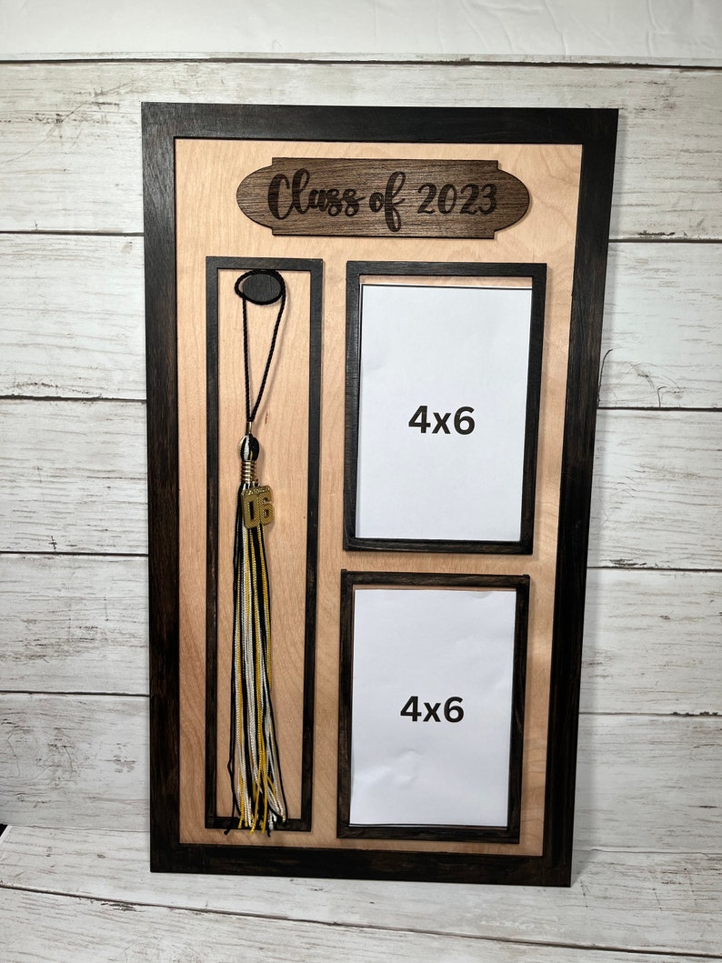 Graduation Tassel Display Frame, Class of 2023, Frame and Tassel Holder