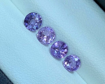 Burmese Blueberry Spinel Gemstone: 2.10 Carat Loose Gem (5x5x3mm)