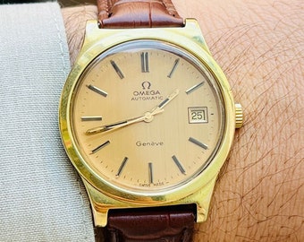 Vintage Omega Geneve, Automatic English made Dennison Stainless case