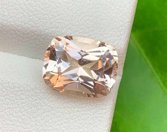 Natural Sherry Topaz Gemstone: 5.55 Carat Golden Yellow Fancy Cut