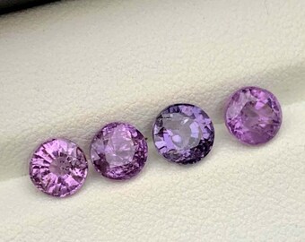 Natural Spinel Gemstone Jewelry Size Top Grade Blueberry Color Spinel Lot Loose Gemstone - From Burma 4.70 Carats-  6.2*6.2*4 mm