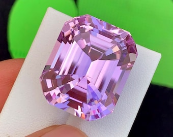 Gema de kunzita rosa de 59,10 quilates, espodumena natural de Afganistán, gema grande para coleccionistas.