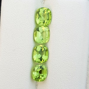 Natural Peridot Gemstone, Lot Green Color Peridot, Excellent Luster For Jewelry Making, From Supat Mansehra Pakistan-  7.65 carats