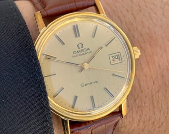 Vintage Omega Geneve, Automatic English made Dennison Stainless case