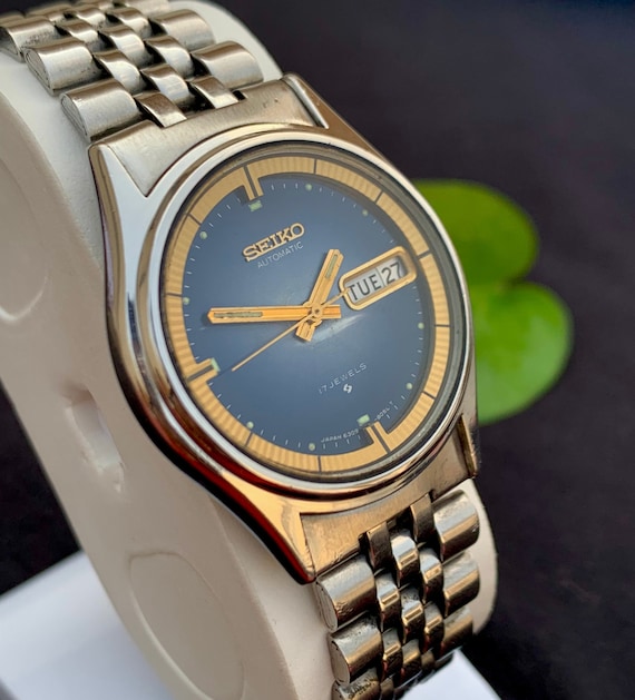 Vintage seiko 5 automatic 17 jewels sale