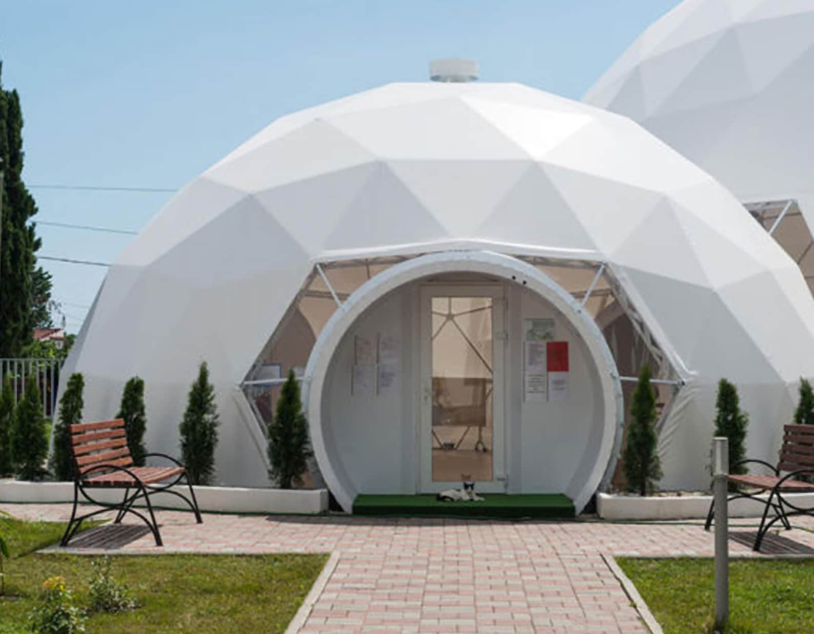 Glamping Dome Tent Luxury Dome Hotel Geodesic Dome House Etsy
