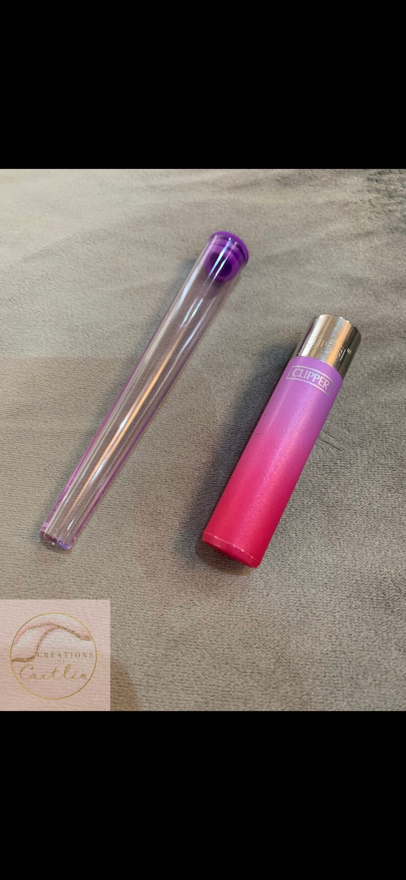 Joint Holder & matching lighter Etsy