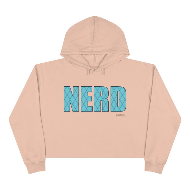 NERD Crop Hoodie